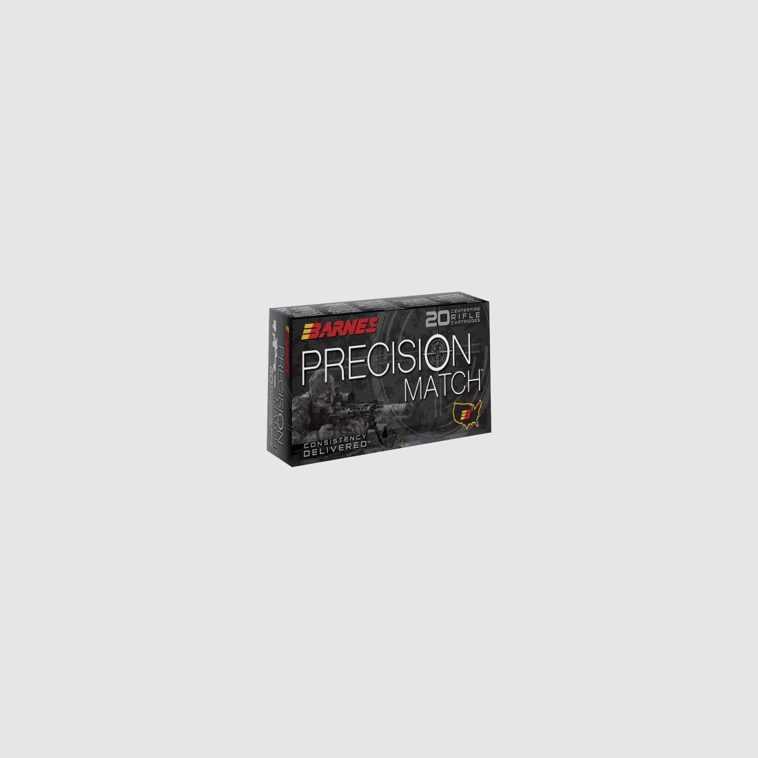 Barnes PRECISION MATCH .308 Win. 175GR OTM Boat Tail 20 Patronen