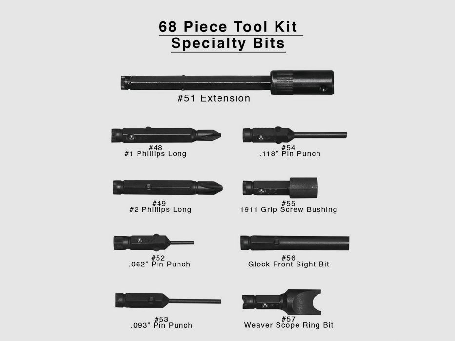 LYMAN MASTER GUNSMITH TOOL KIT 68 TEILE, Bild 4 von 8