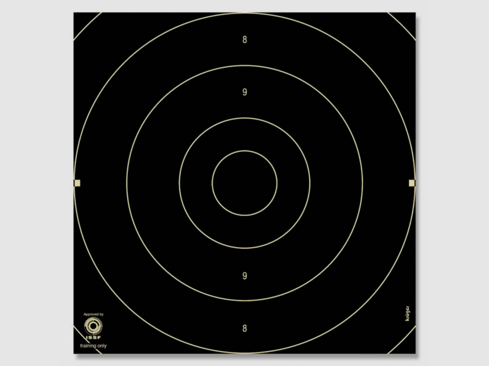 Schnellfeuer / Duell Spiegel 25 Meter 25x26 cm, 50 St.