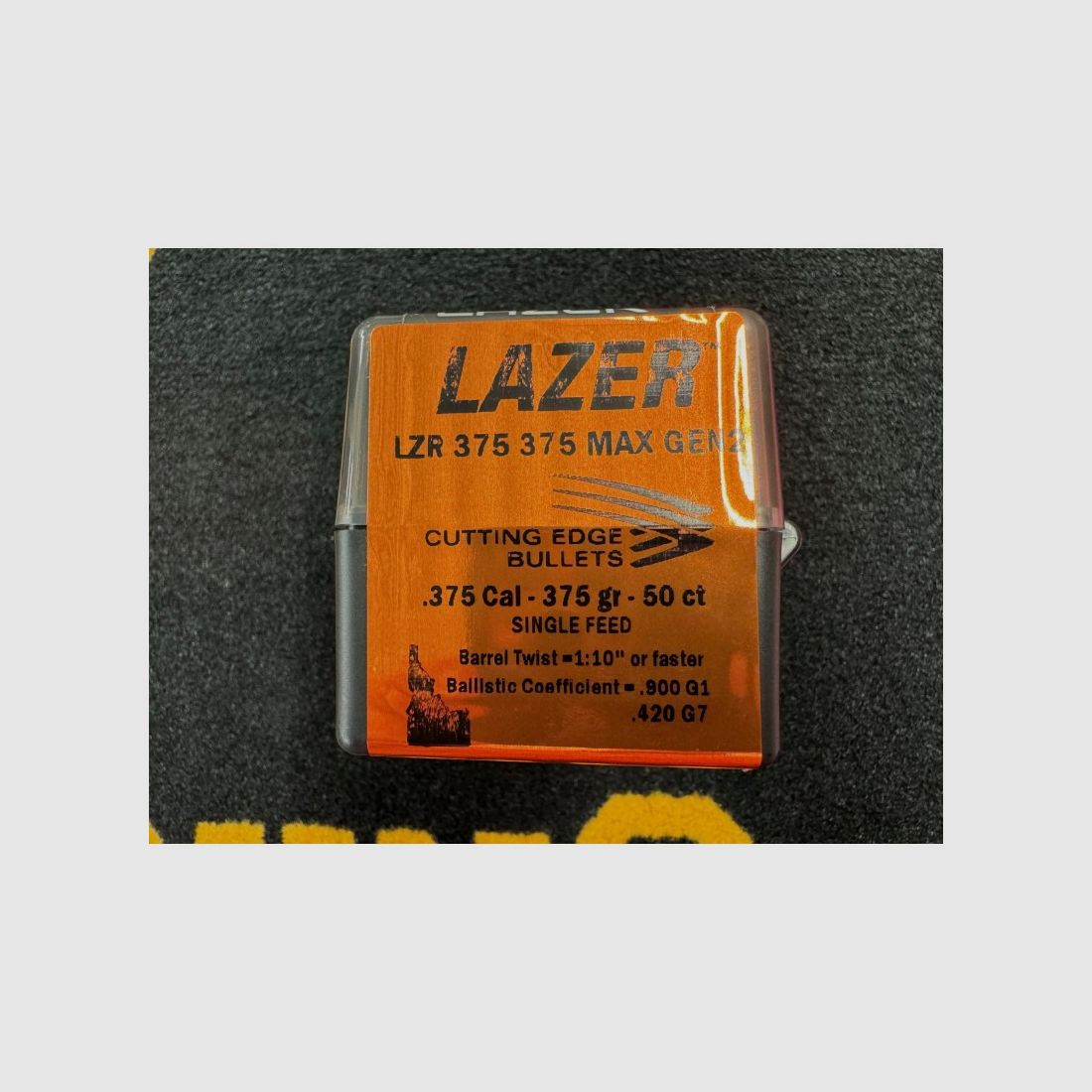 Cutting Edge Bullets LAZER .375 375 MAX gen 2 (x50), image 1 sur 6