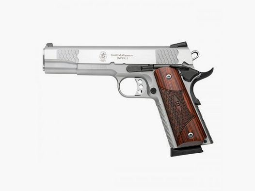 SMITH & WESSON Pistole Mod. 1911 -5' E-Serie .45Auto stainless