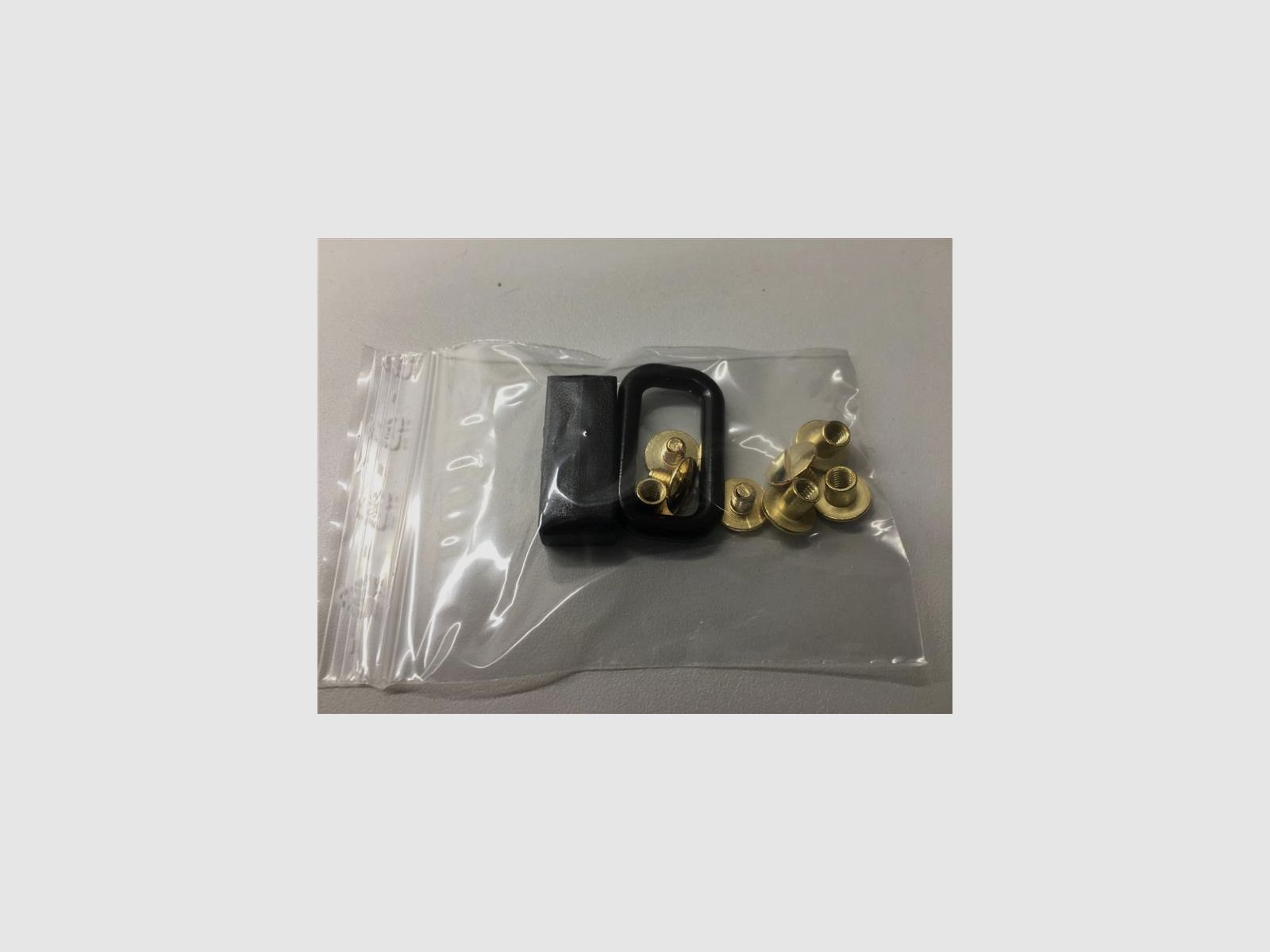 Schrauben-SET für Sickinger Schulterriemen Braun