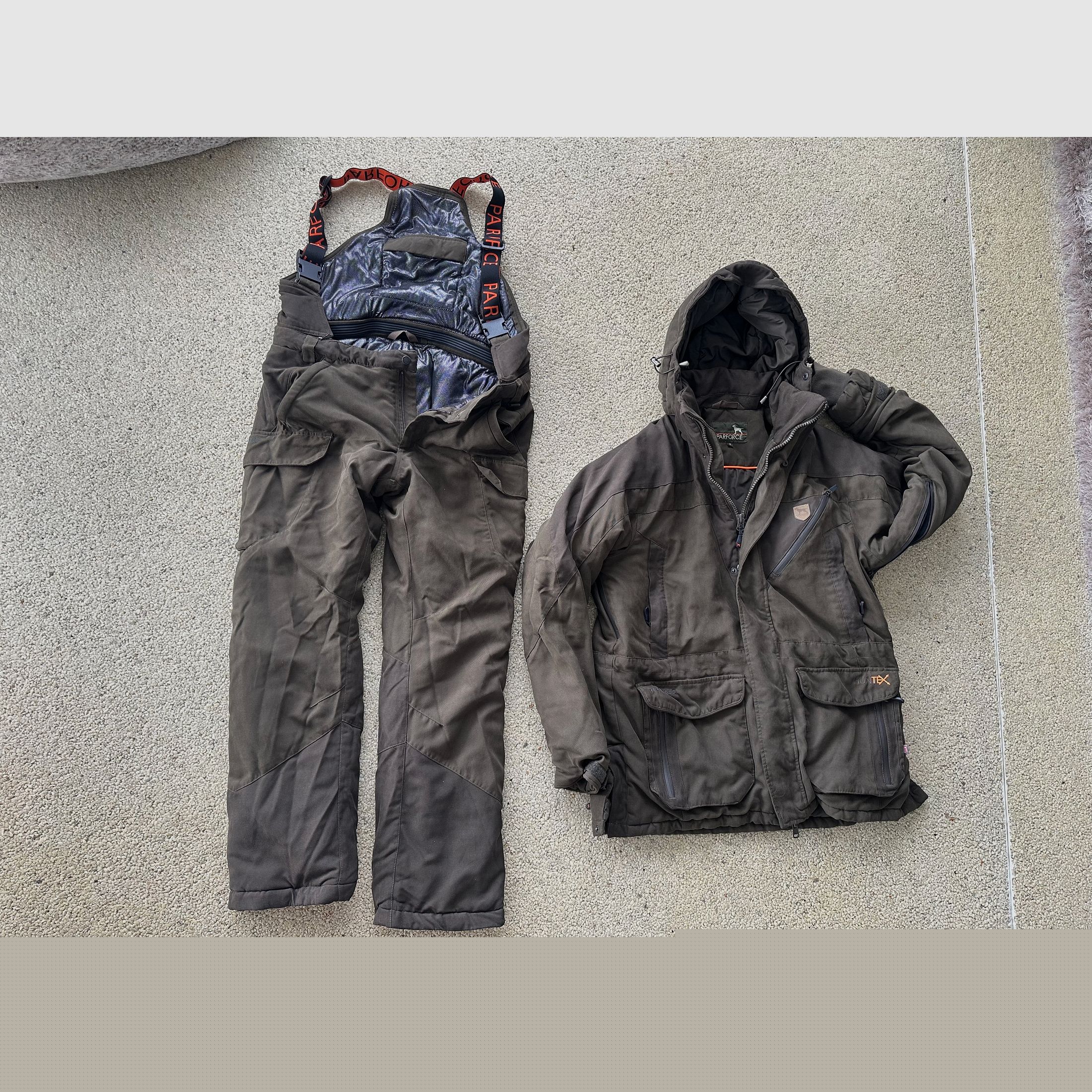 Parforce Ultimate HunTEX Jagd M/L Thermo Winter Jacke Parka