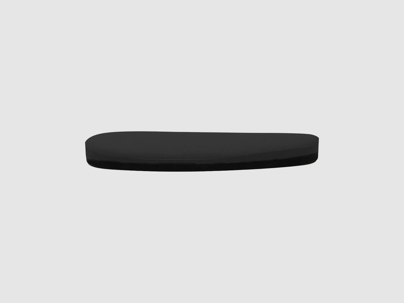 Plaque de couche en caoutchouc BMR 500 15 mm pour fusil, noire, image 2 sur 3