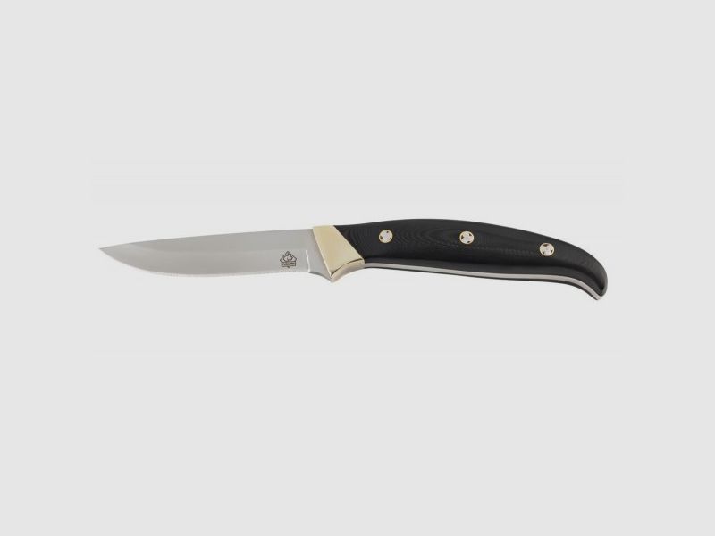 PUMA TEC Gürtelmesser, G10 schwarz mit Mosaikpins