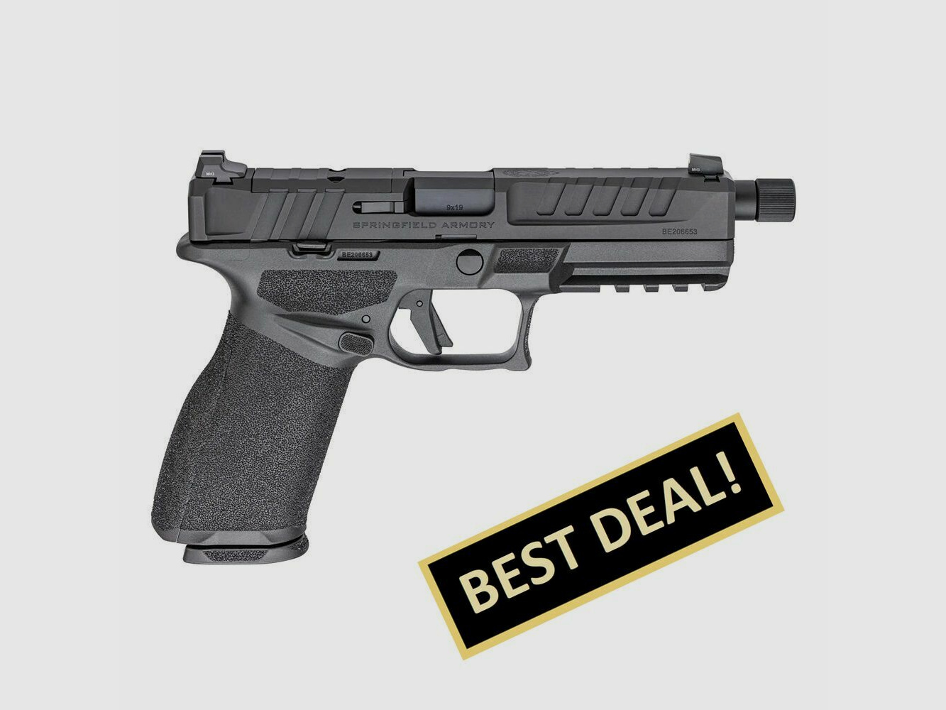 Springfield Armory Echelon Black 5,28" Optic Ready 9mm Luger