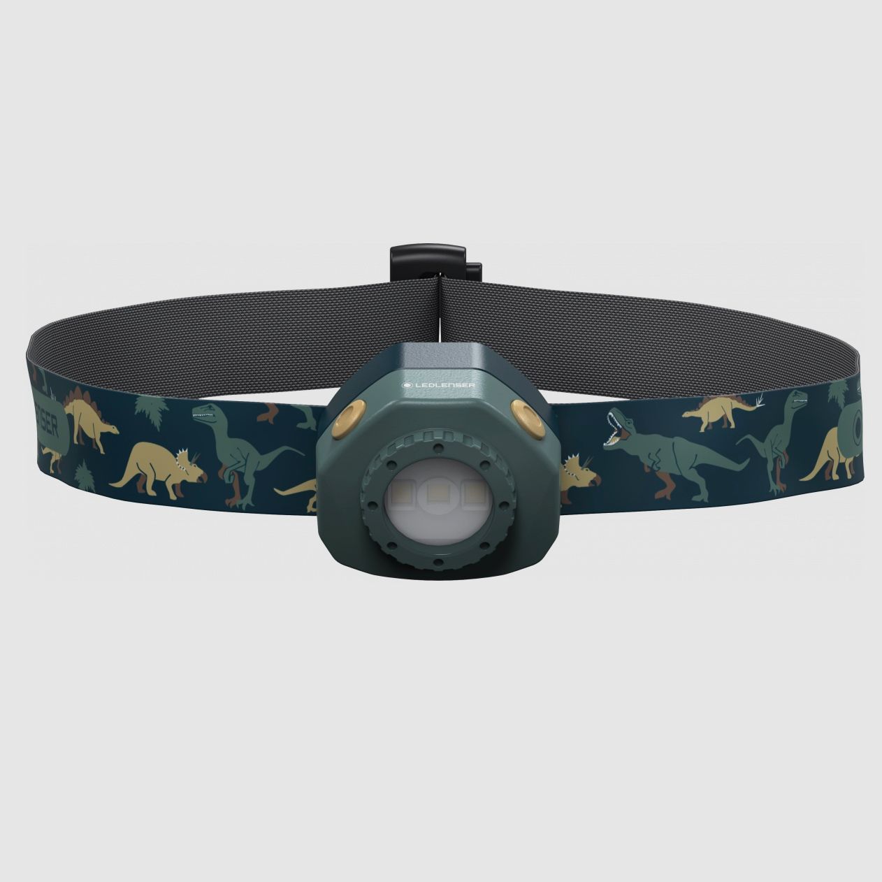 Ledlenser 502535 Lampada frontale per bambini KIDLED4R verde 40 Lumen