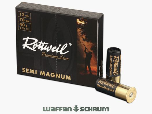 Rottweil Waidmannsheil Semi Magnum 12/70 3,5mm - 40g