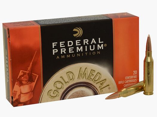 Federal Premium Gold Medal Sierra MatchKing .260 Rem. 142GR BTHP 20 cartridges