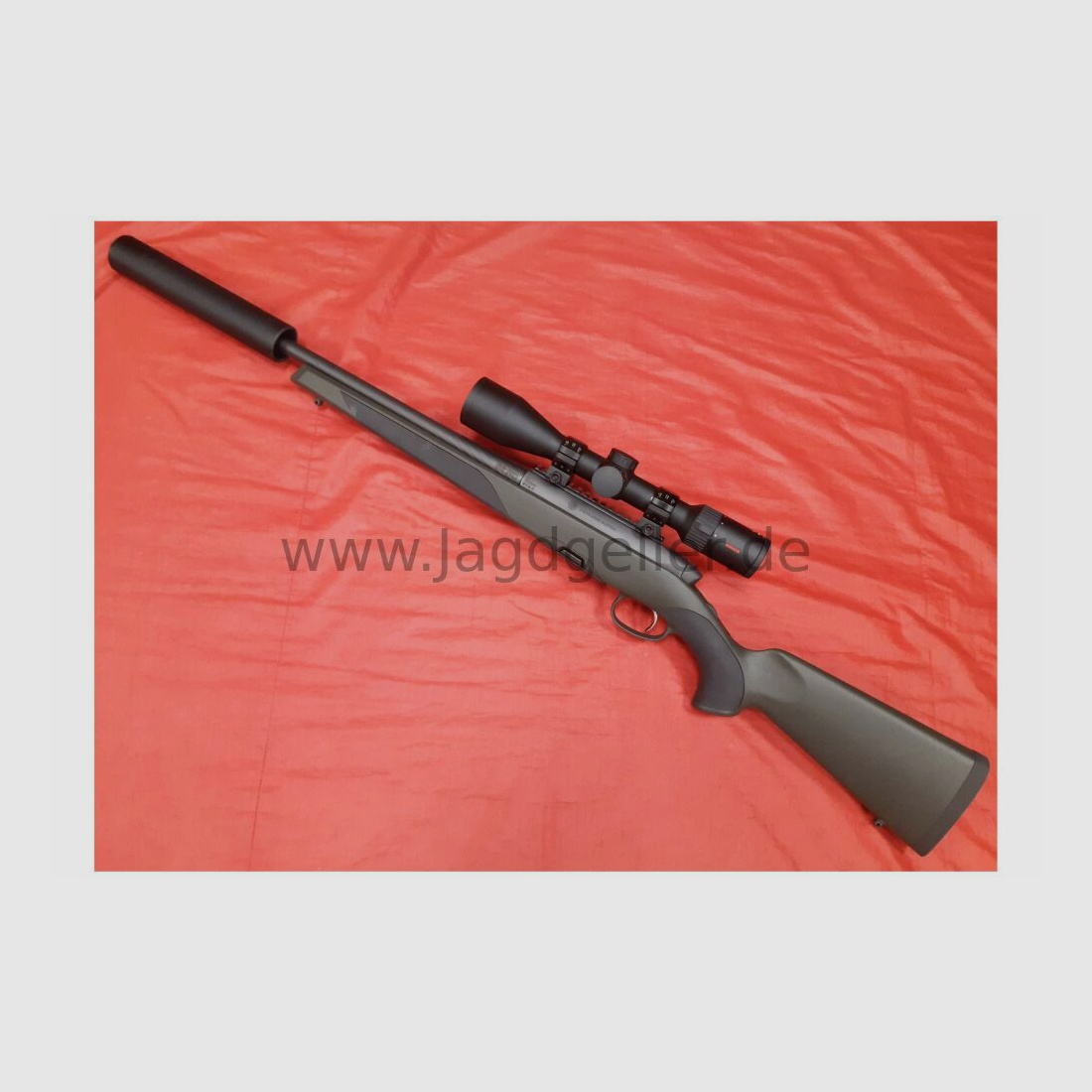 Repetierbüchse Steyr CLII SX Breezer komplett mit Schalldämpfer und ZMinox- .308Win