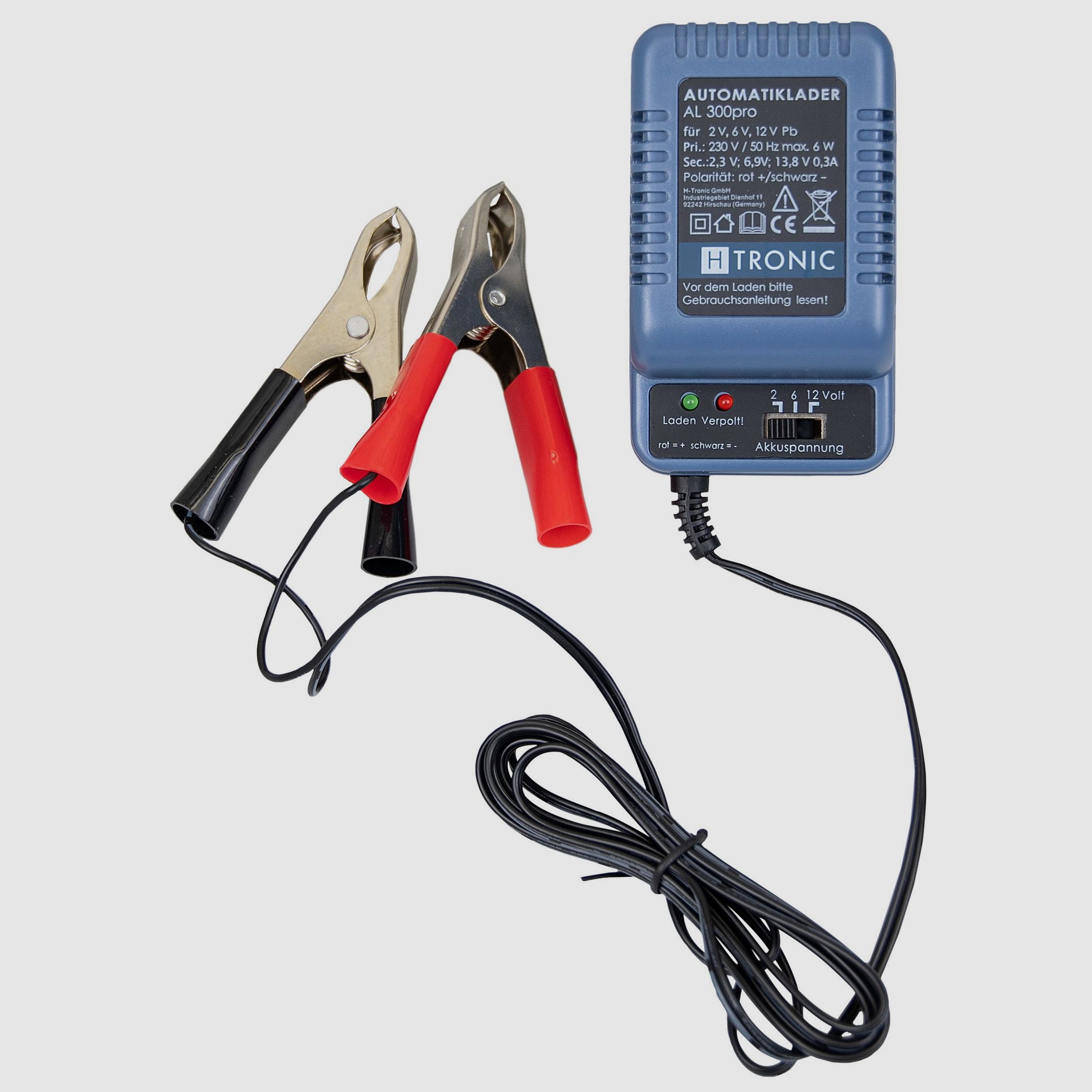 Chargeur pour batteries 6-12 volts