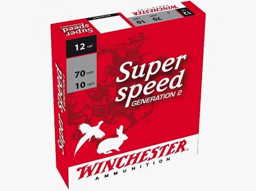 WINCHESTER SUPER SPEED GEN.2-PLOMB 3/5-GRAMMES 36-BOÎTE 10 PCS
