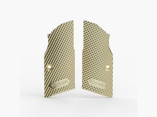 GRIPS KMR S DOTMATRIX ERGO SHORT MESSING (BRASS) | CZ / KMR S-02