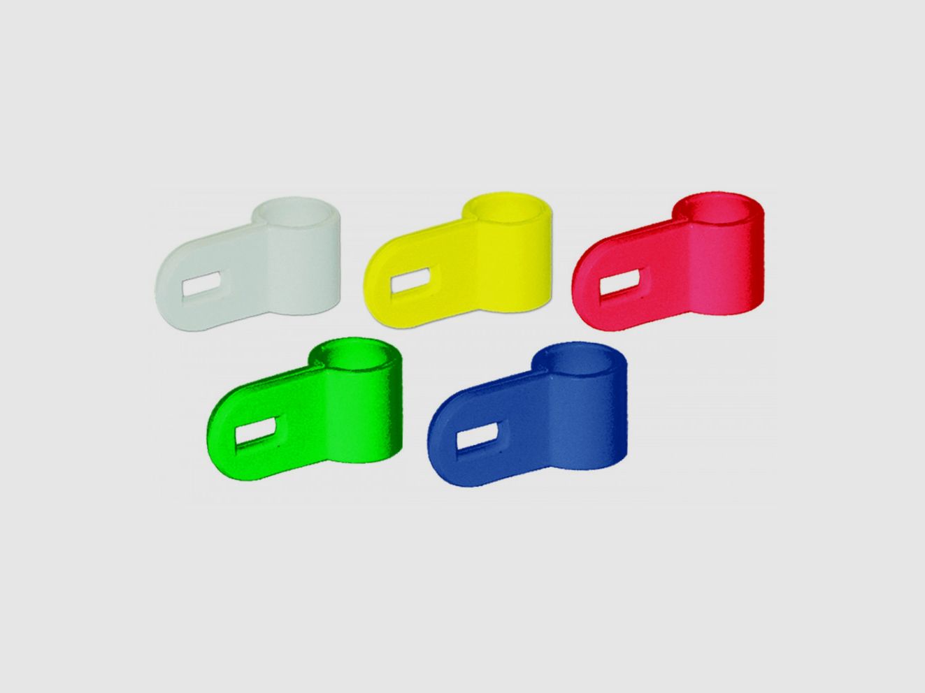 Bagues d'attache plastique, image 1 sur 6
