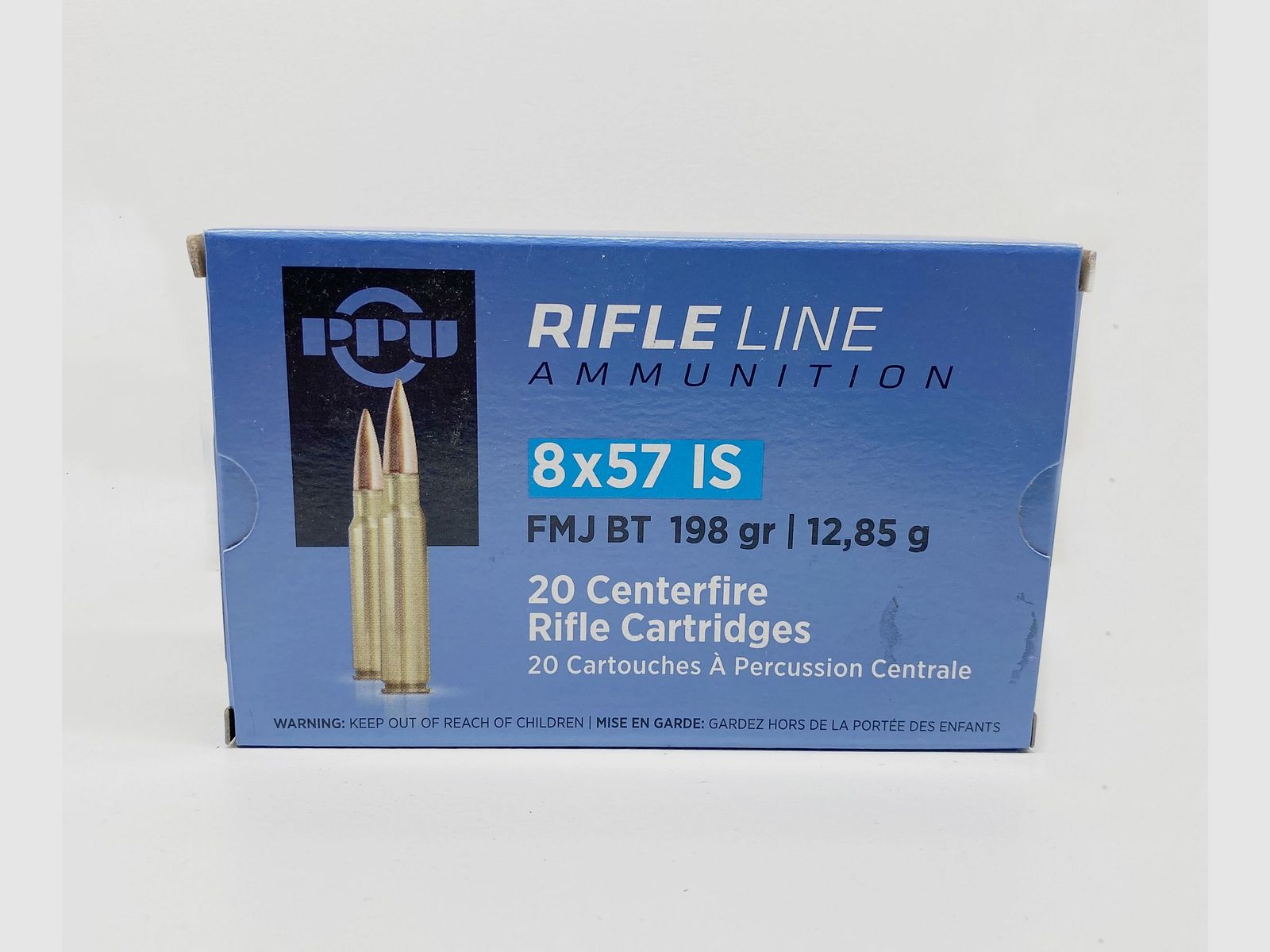 Munition PRVI 8X57 IS FMJ BT 198 gr