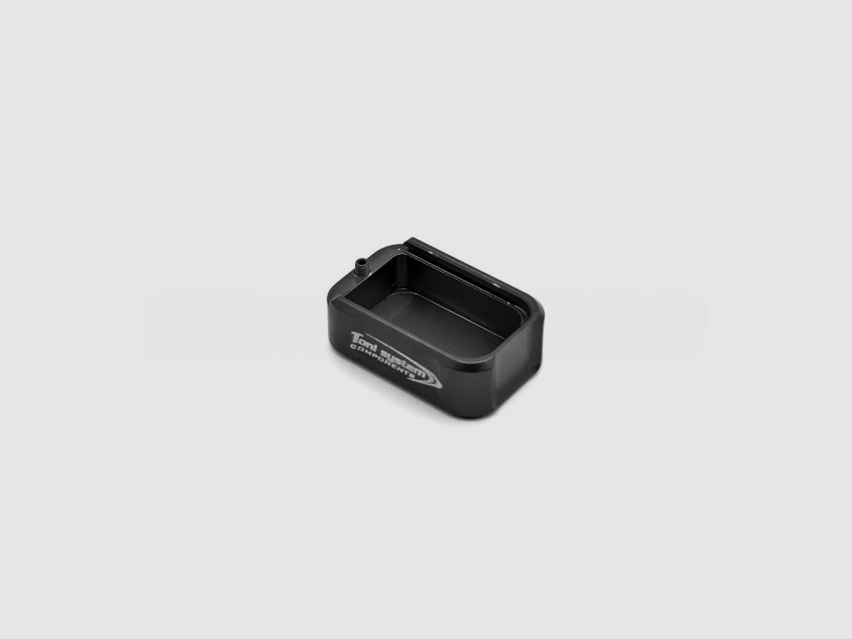 TONI SYSTEM PAD2CAK Base de cargador -2 Disparos para Canik TP9 SFX, Color: Rojo, imagen 2 de 3
