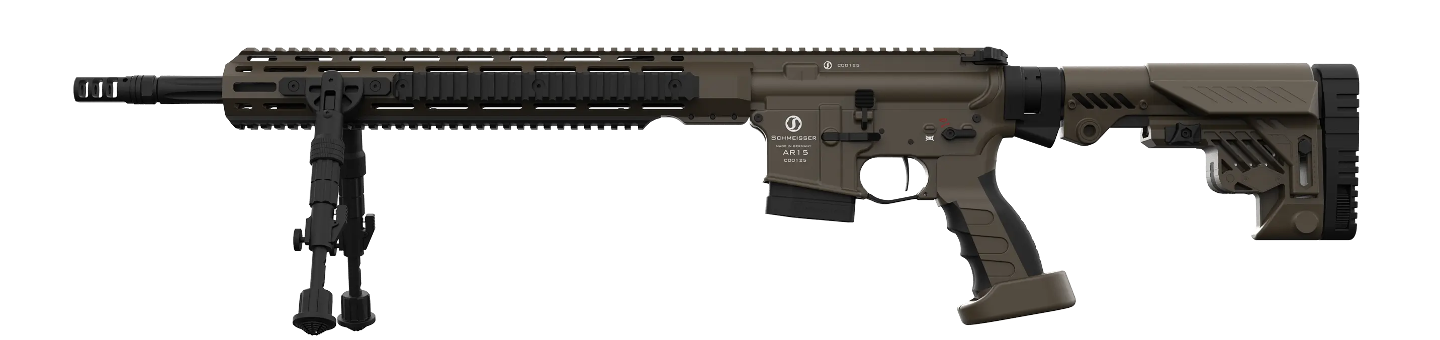 CARABINE SCHMEISSER AR15-DMR 18 BLACK - 223 REM
