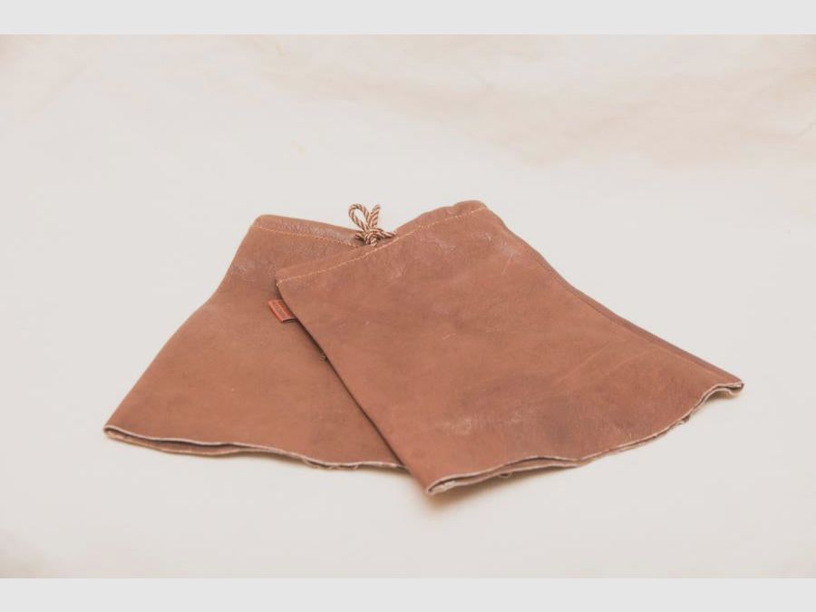 Courtney Leder Gamaschen lang