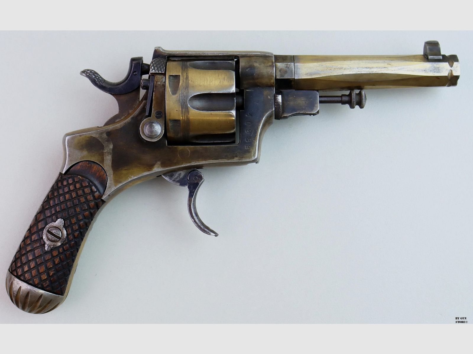 Revolver Antique Bernardelli mod. 1889 Bodeo cal. 10.4 n° de série 10998, image 3 sur 9