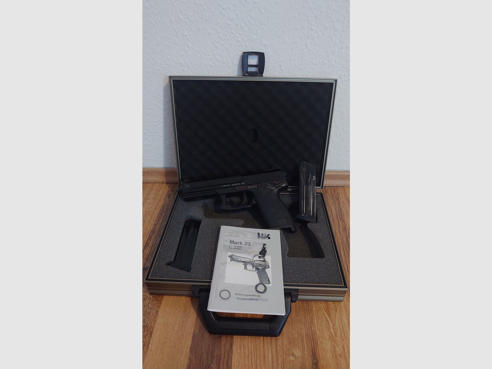 Heckler&Koch MK23 SOCOM in caliber .45 Auto, sportingly approved