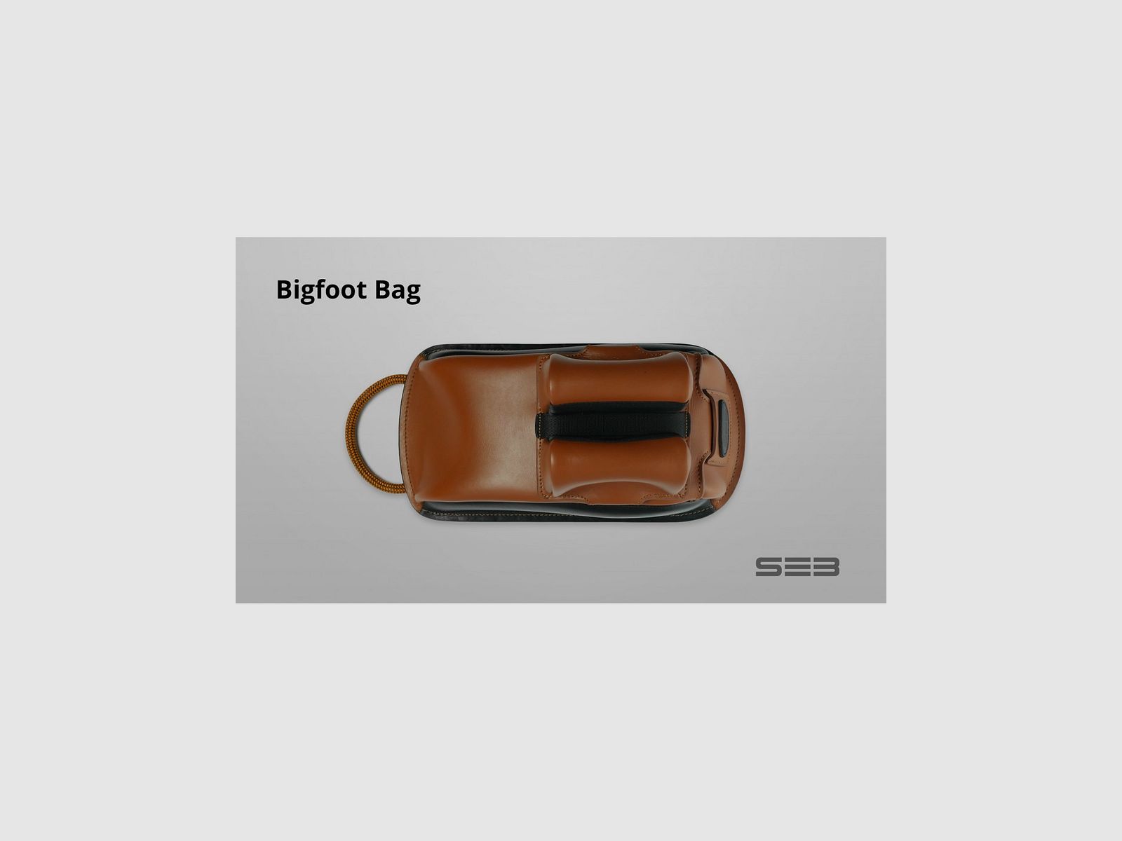 SEB BIG FOOT BAG BRAUN/ SCHWARZ, Bild 2 von 4