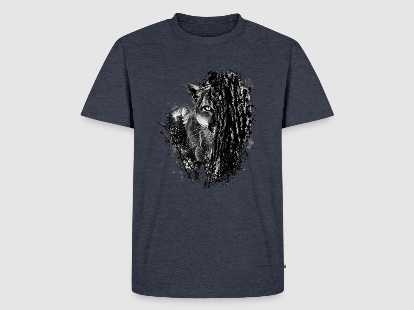PUMA Heren Premium T-Shirt "Lauerende Puma", afbeelding 19 van 37