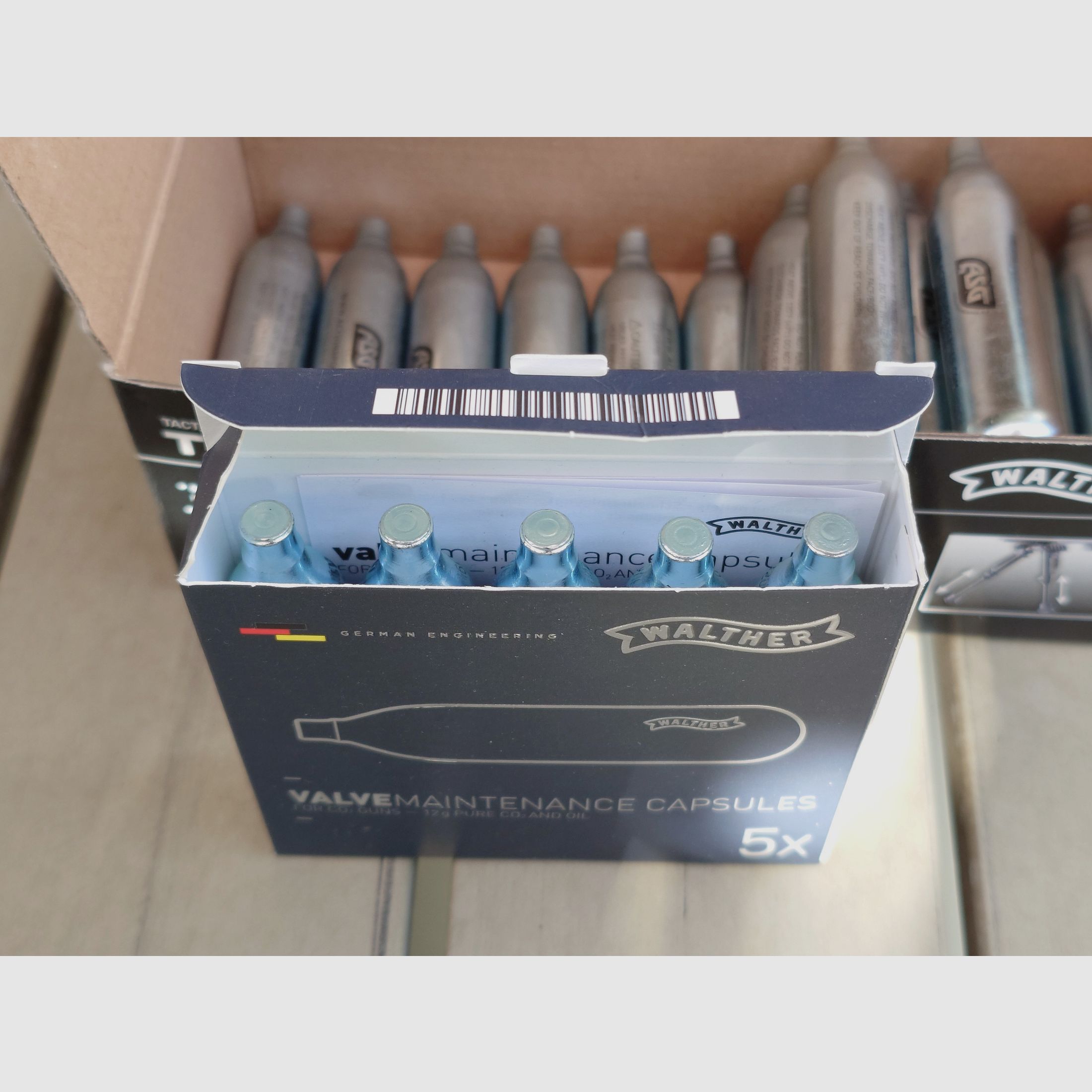 Umarex 850 m2 (Kostenlose Lieferung) mit Co2 Adapter und Walther Zielfernrohr + viel Zubehör 