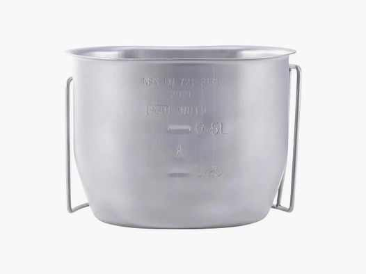 BCB BCB Campingbeker Crusader Cup Canteen zilver