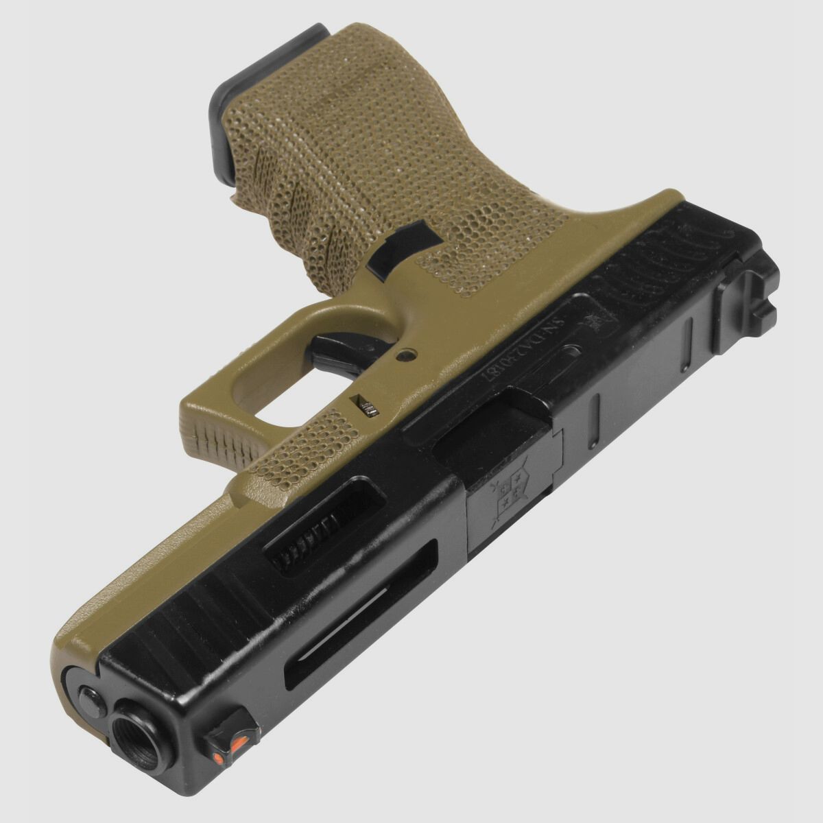 P01 GBB Airsoft Pistol in Olive | Delta Armory