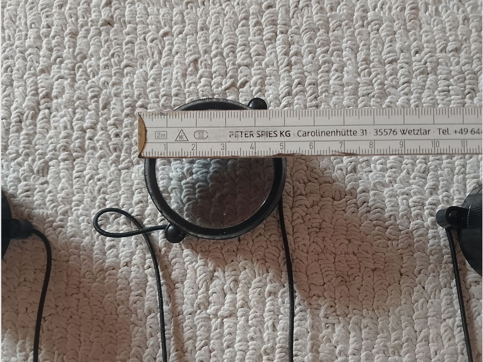 3 x Schutzkappen gelb klar Zielfernrohr Gummiband Kappen Fernglas Fernrohr Staubschutzkappen Okular Schutz Klarsicht