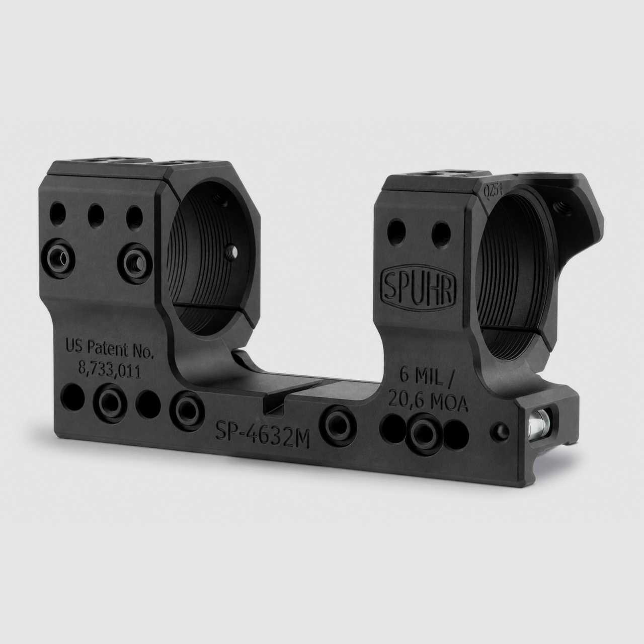 Spuhr Ø34 H34mm 20,6MOA Blockmontage S&B 5-25x56 Ultrashort