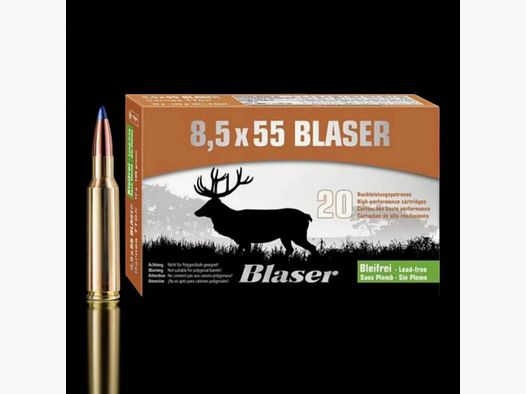 8,5×55 Blaser — Barnes TTSX (monolithe)