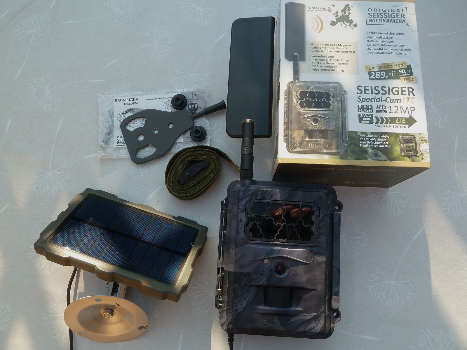 Caméra de chasse, Seissiger Spezial-Cam HD, Supersim Edition LTE