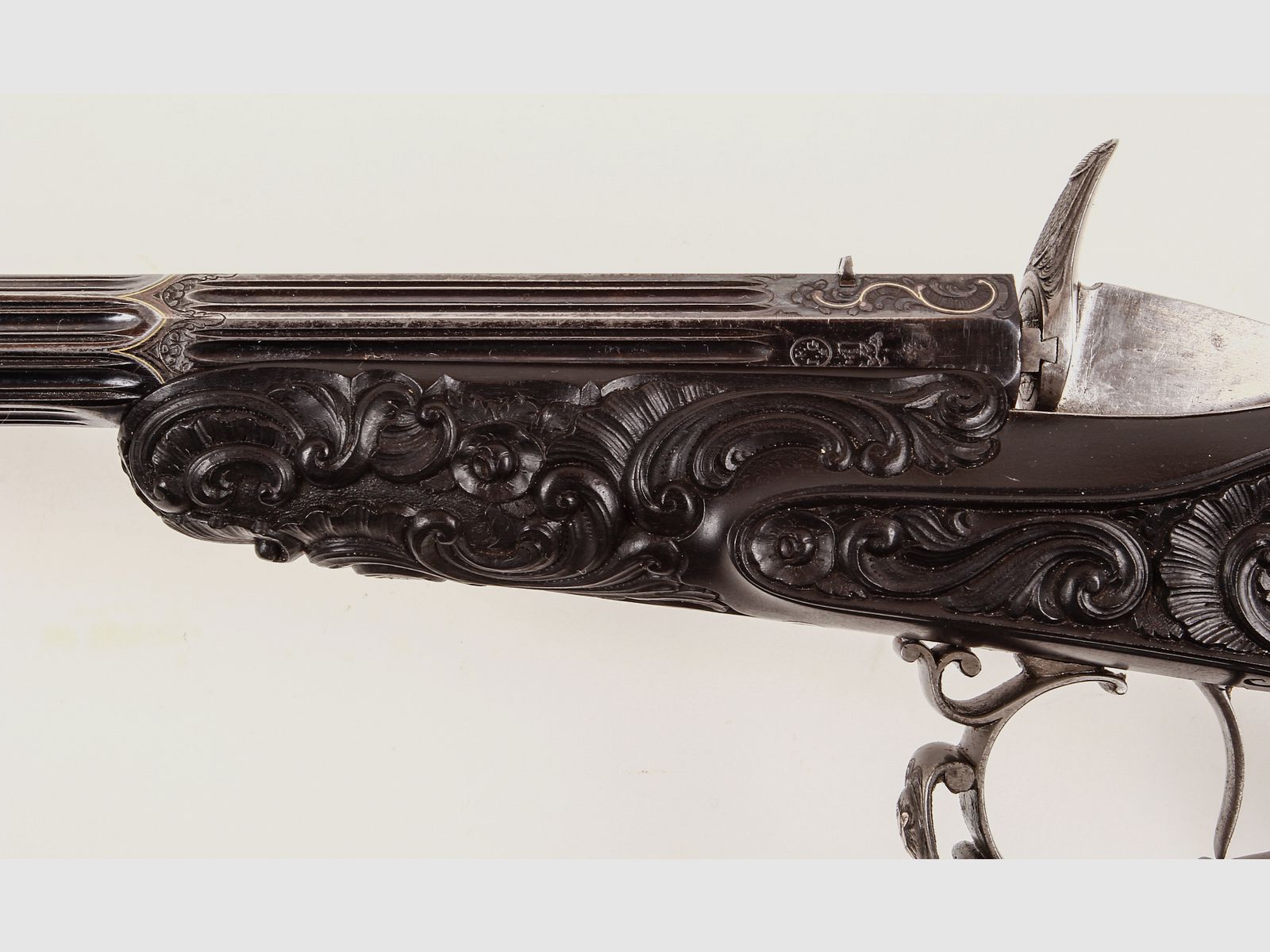 Pistolet salonowy Mangeot Bruksela ok. 1860 artykuł 10437, zdjęcie 4 z 10