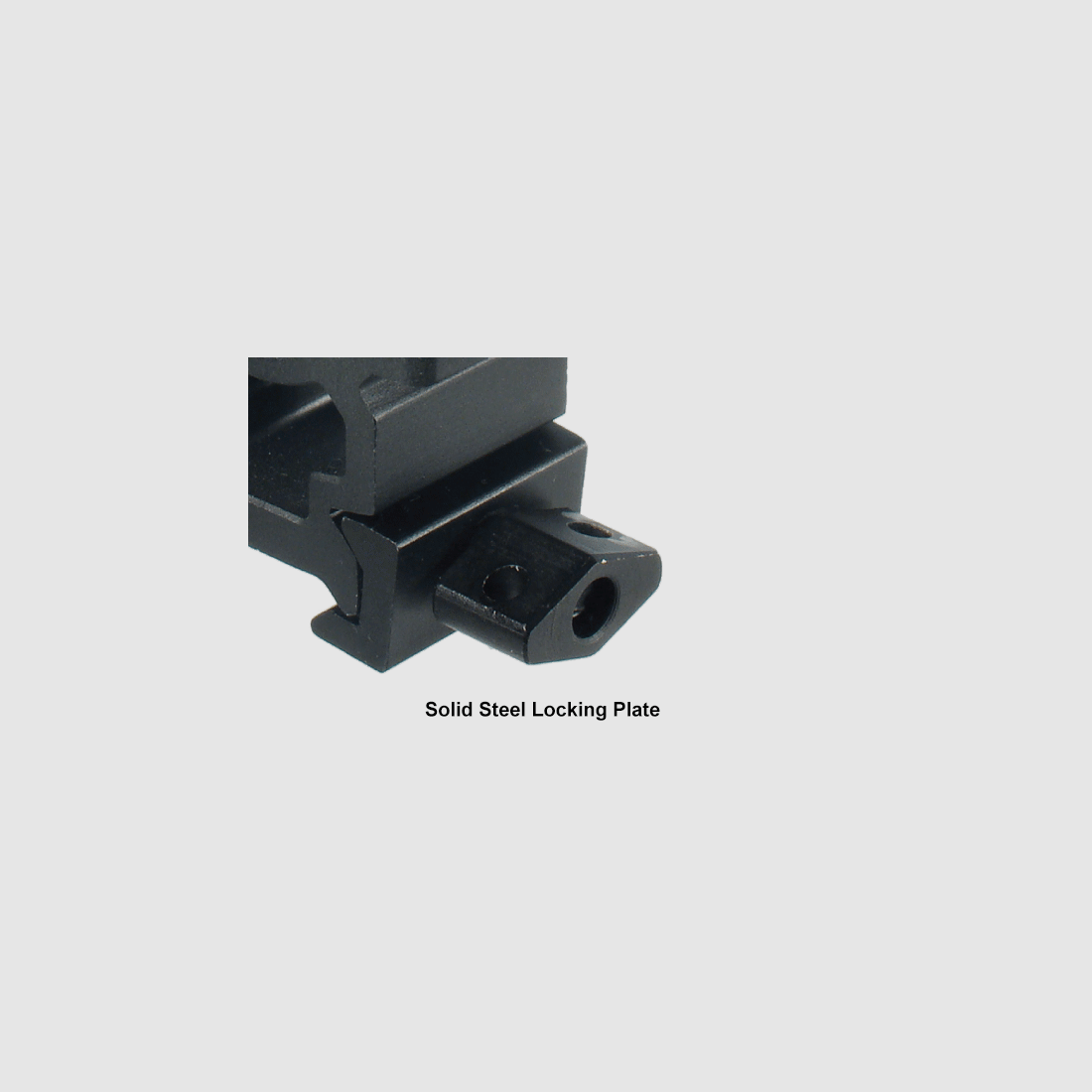 UTG® 1" Medium Profile Zielfernrohrringe, QD Twist Lock, Picatinny, Bild 3 von 3
