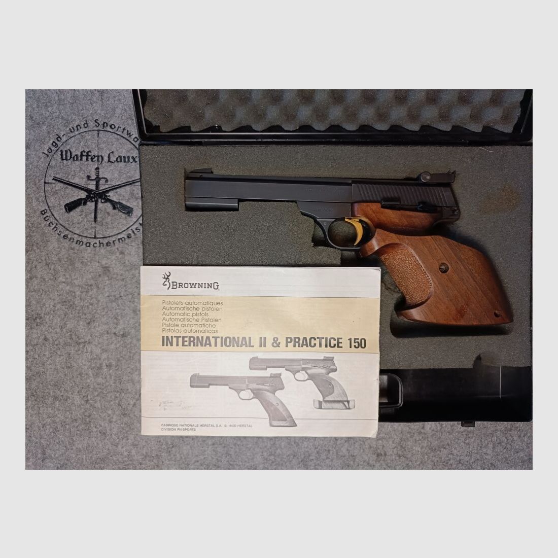 Browning FN Herstal Mod. 150 Match Sportpistole