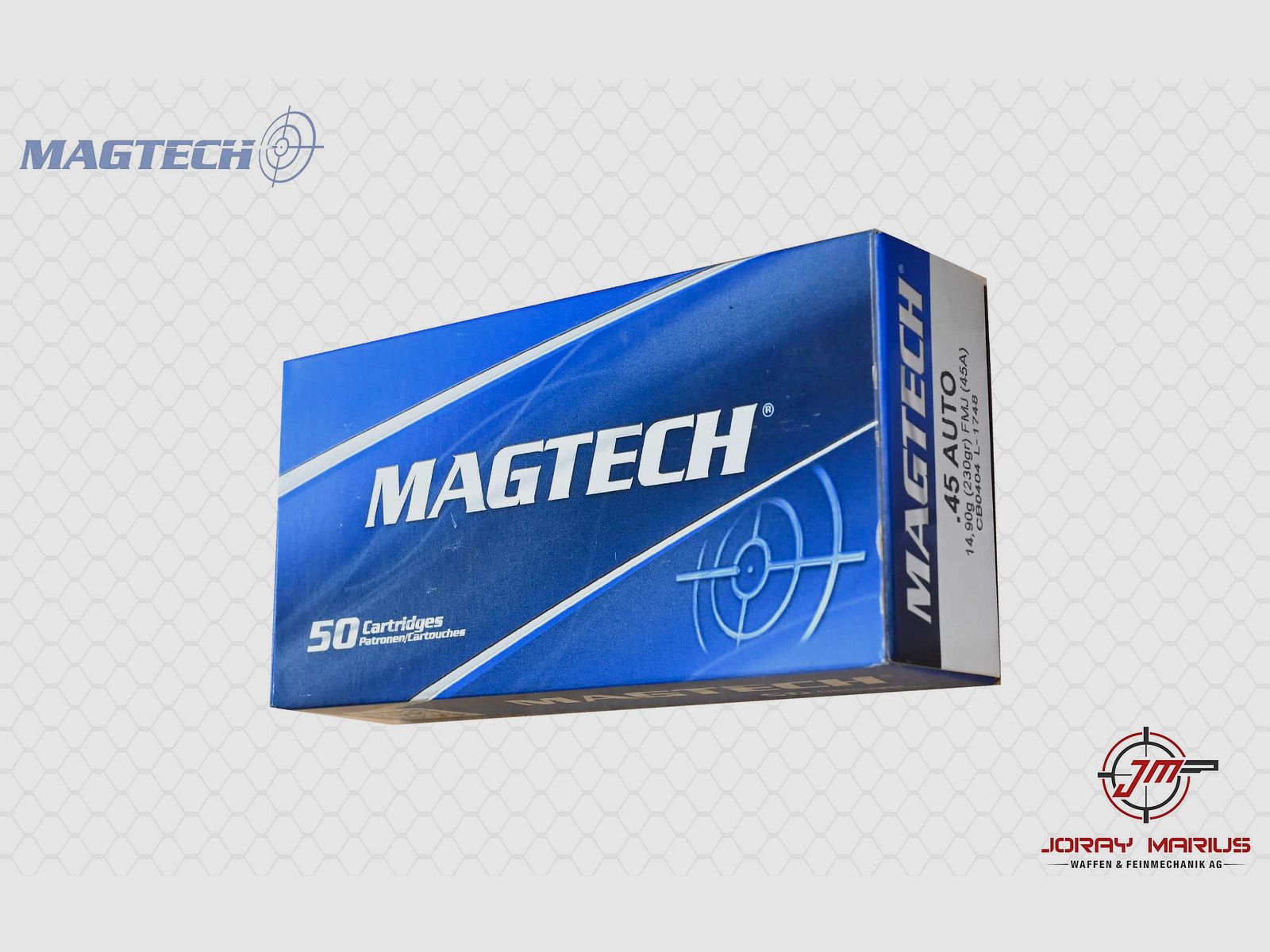 .45 ACP Magtech 14.9g 230gr FMJ
