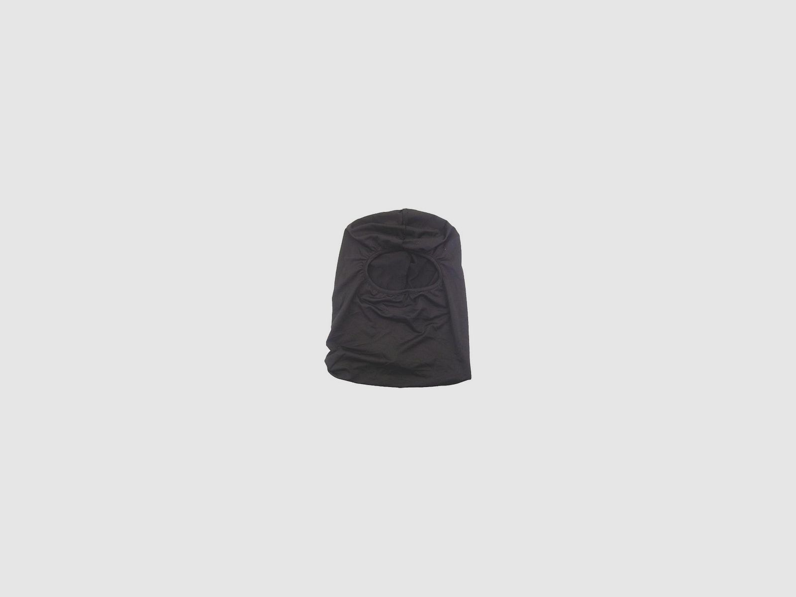 Synthetische Sturmhaube mit 1 Loch schwarz, Bild 3 von 3