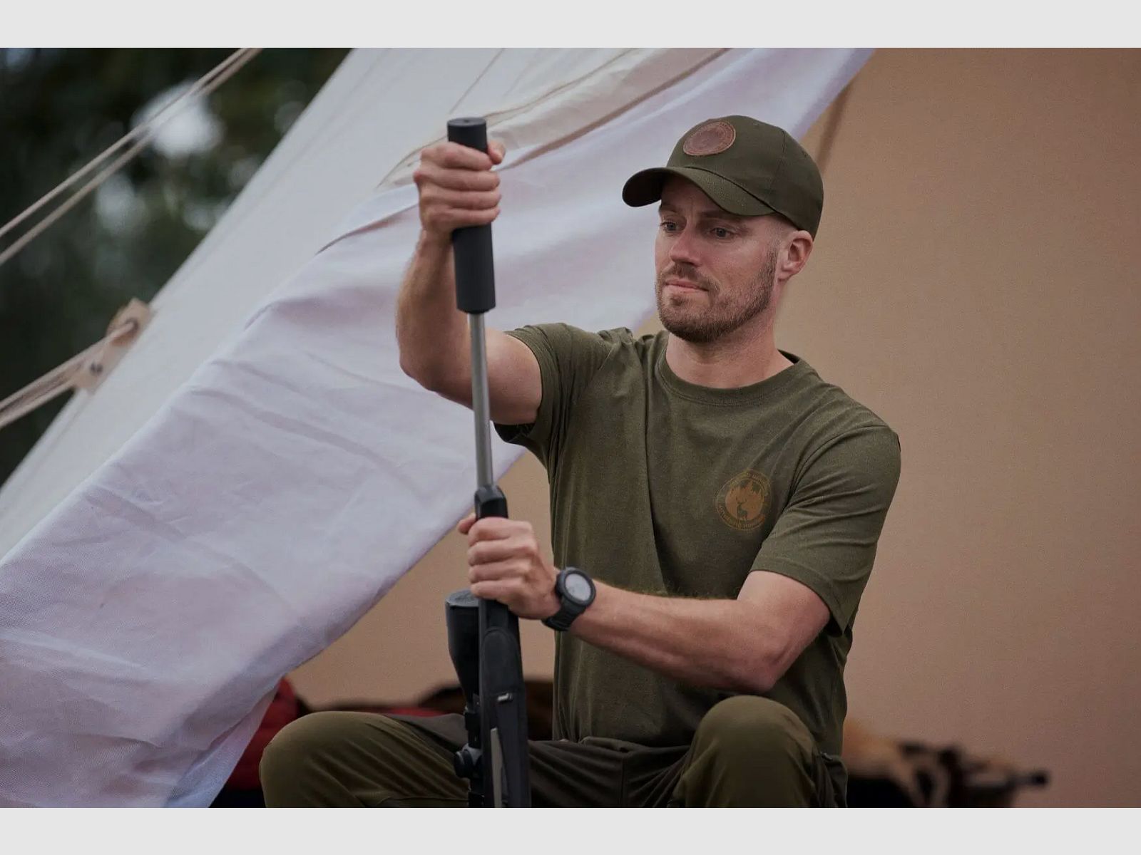 Seeland T-Shirt Saker (Pine Green Melange)