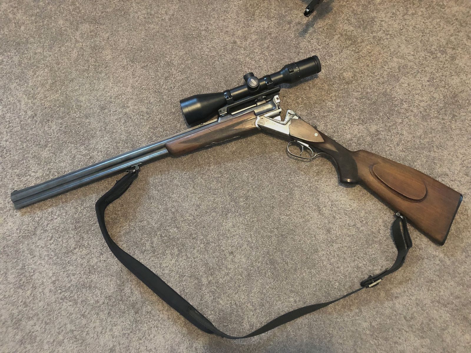 Bockbüchsflinte BBF Sauer 54 mit Meopta R1r 3-12x56 RD