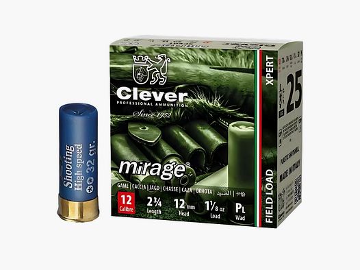 12/70 Clever Mirage Xpert Game T2 2 32 g
