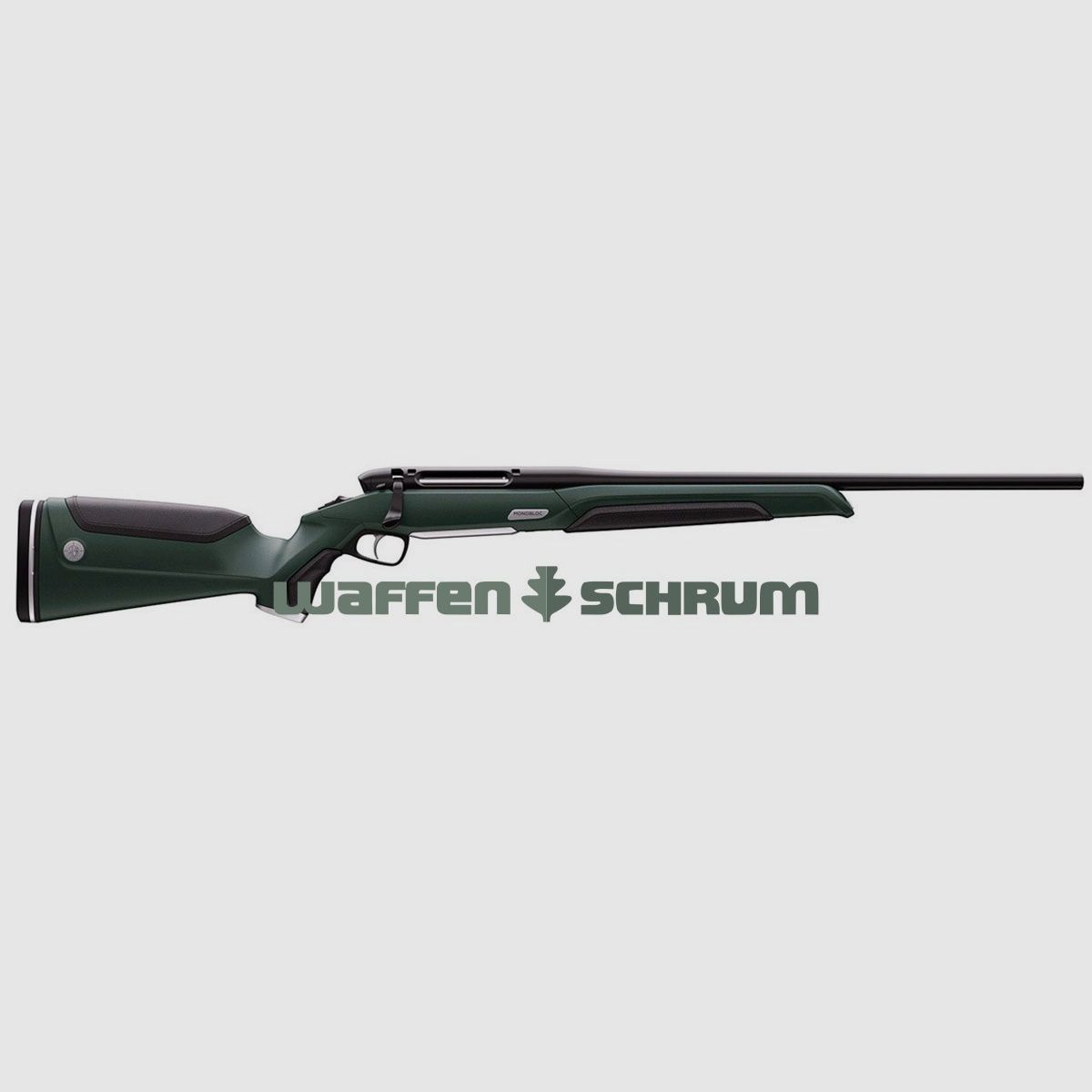 Steyr Monobloc Grün Ledereinlage Schwarz