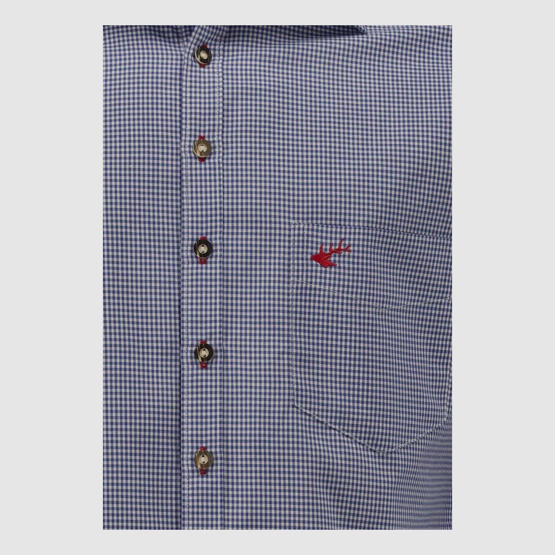 Os trachten camicia quadrettini blu, immagine 3 di 3