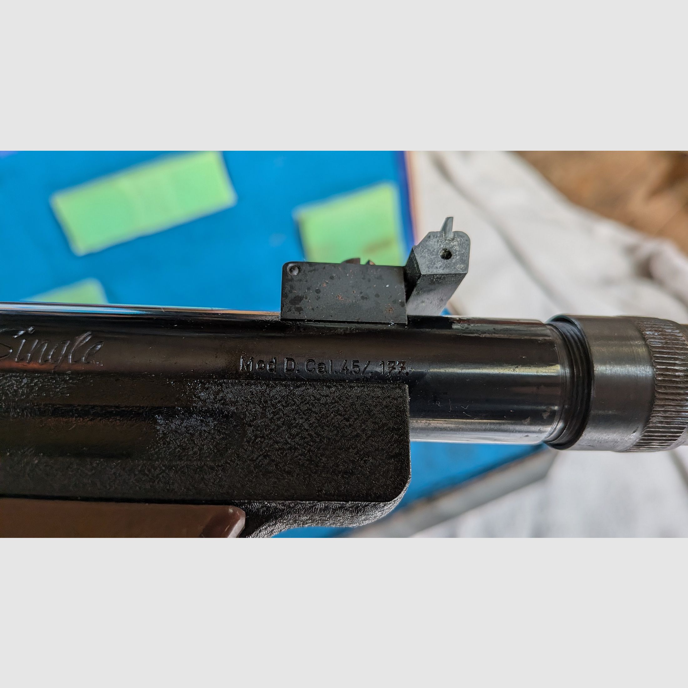 Air pistol Hämmerli Single Mod.D CO2