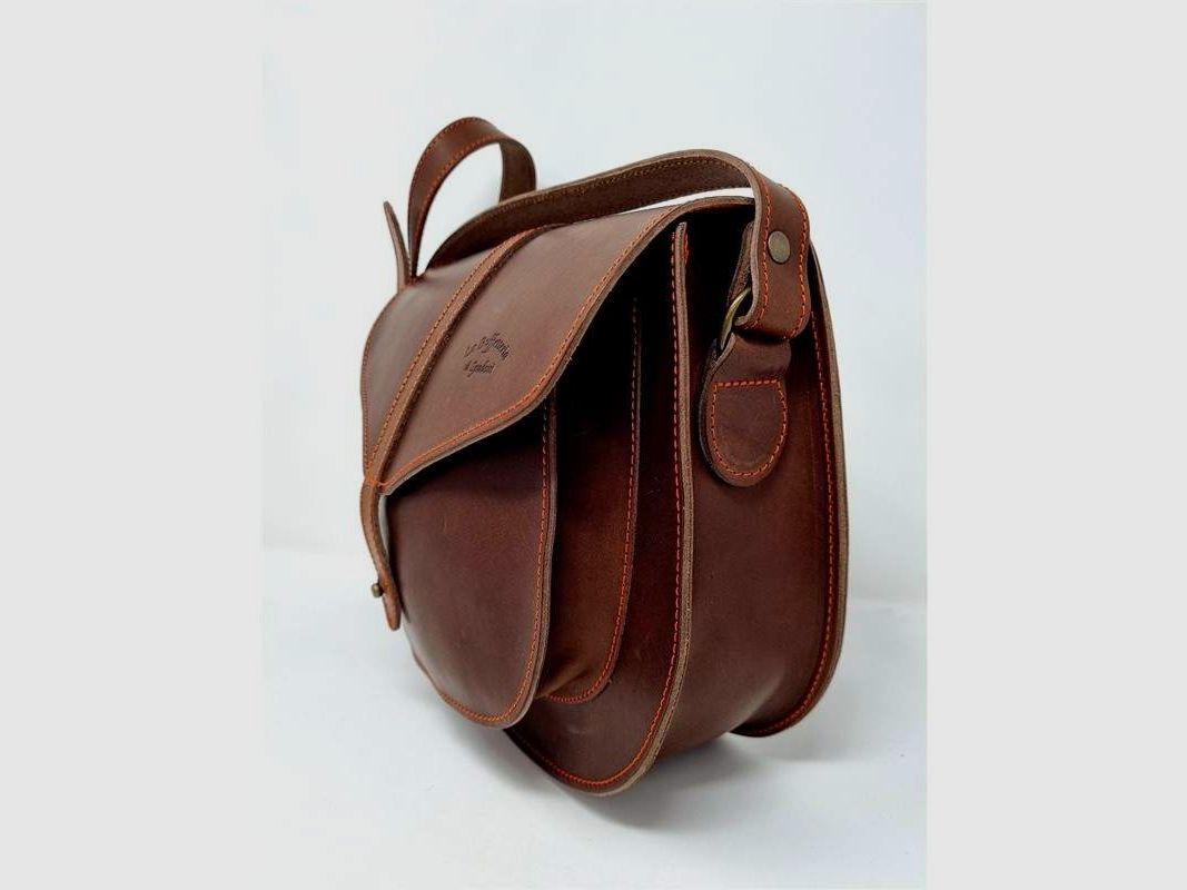 Lederholster mit Tasche, Bild 2 von 3