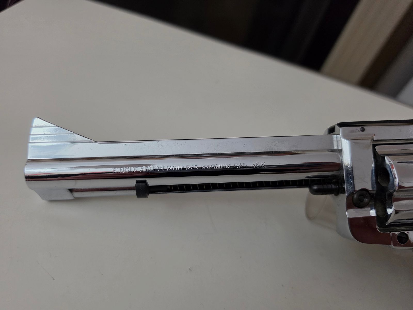 Reck Single Action Revolver Modell R45 PTB 487 cal. 45mm Knall , Bild 6 von 12