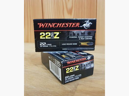 WINCHESTER MUNITION KAL 22 LONG Z