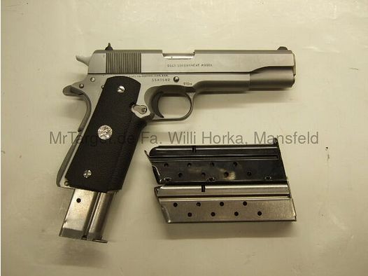Colt MK IV Series 80 * stainless * 3 Magazine * 5" Lauf