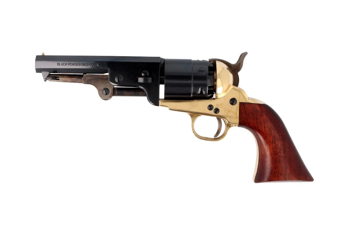 Pietta 1851 Colt REB Nord Navy Sheriff revólver de pólvora negra cal. .44 RNS44