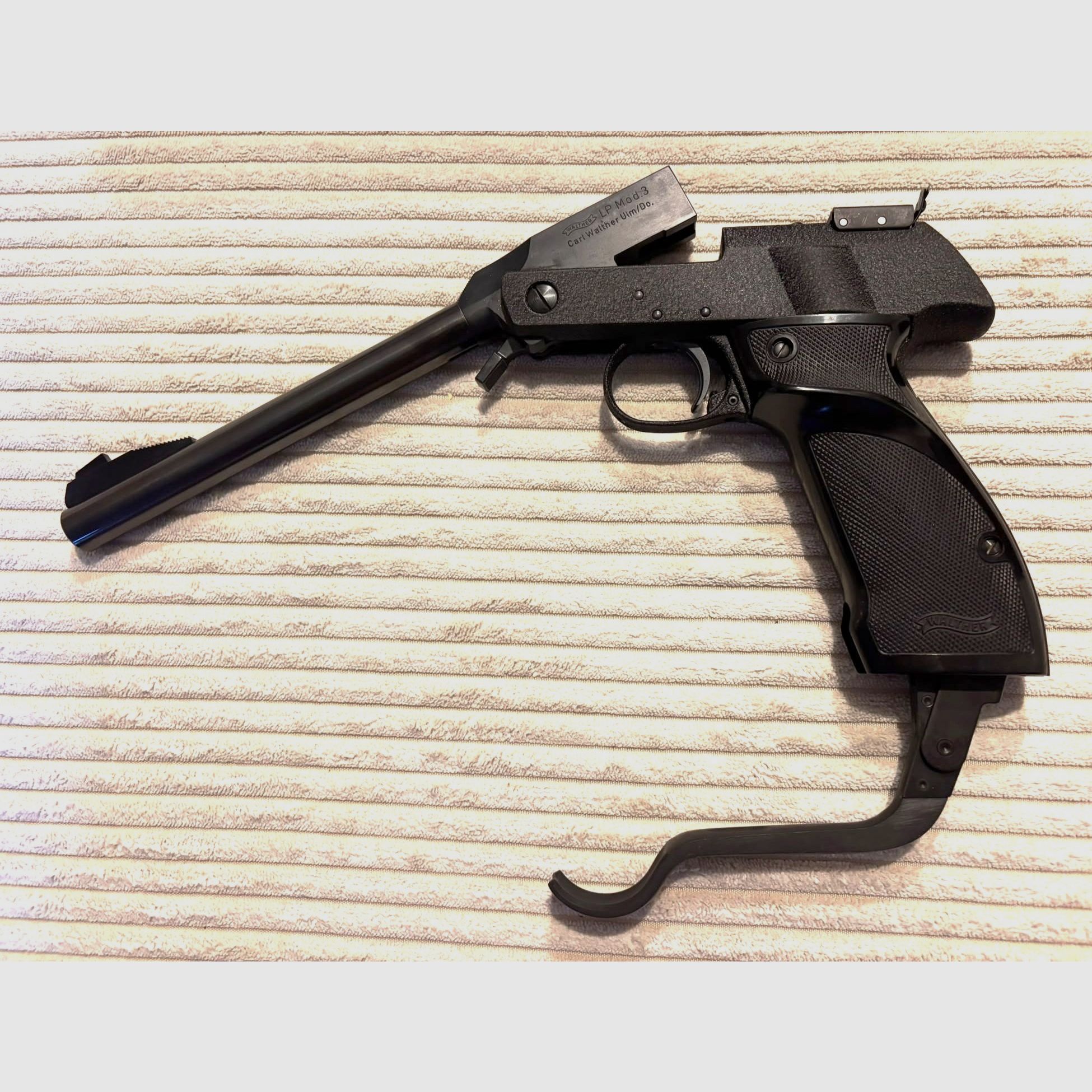 Walther LP3 aus 1983 nie geschossen !! Schaut aus wie aus dem Laden ECHTES Sammlerstück